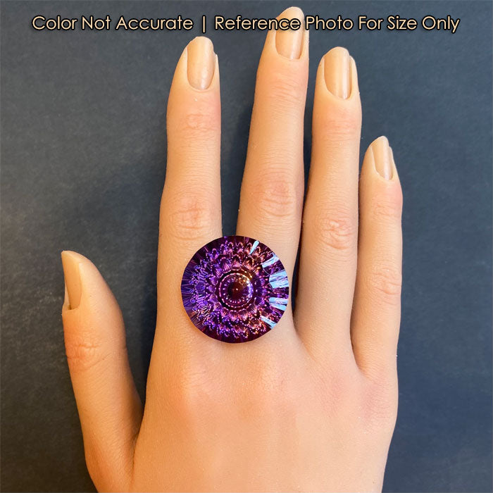Fantasy Round Cut Ametrine 67.93 Carats