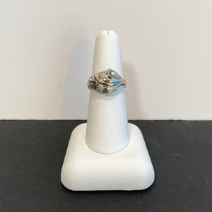 .35 carat fine diamond ring in white gold