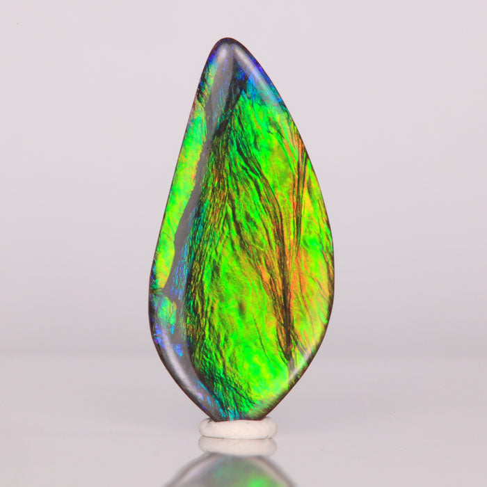 green blue yellow ammolite