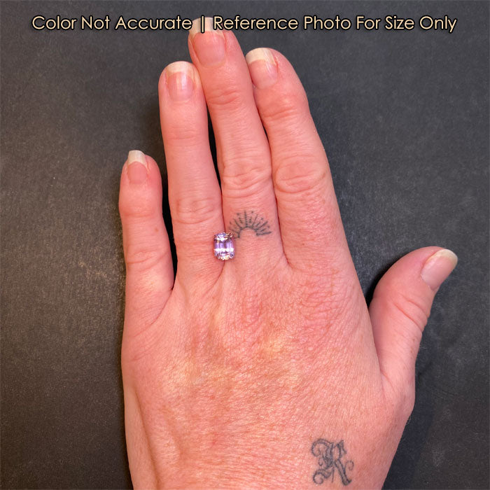 pink tanzanite size