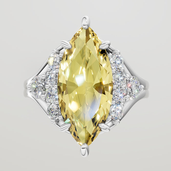 heliodor ring render white gold/platinum