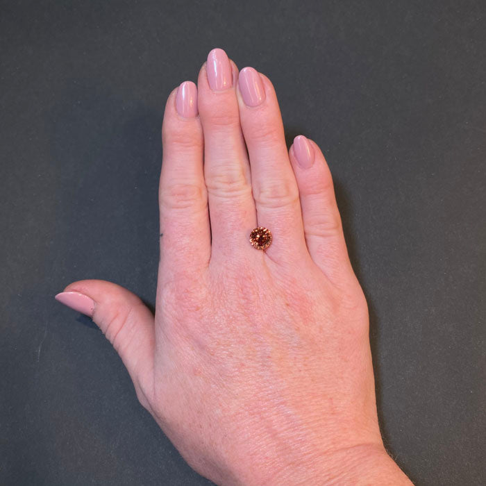 imperial zircon round step cut