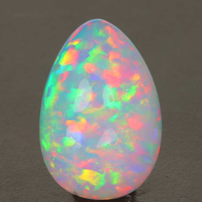opal pear shape cabachon