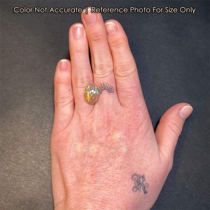 Oval Cabochon Cut Opal 5.32 Carats