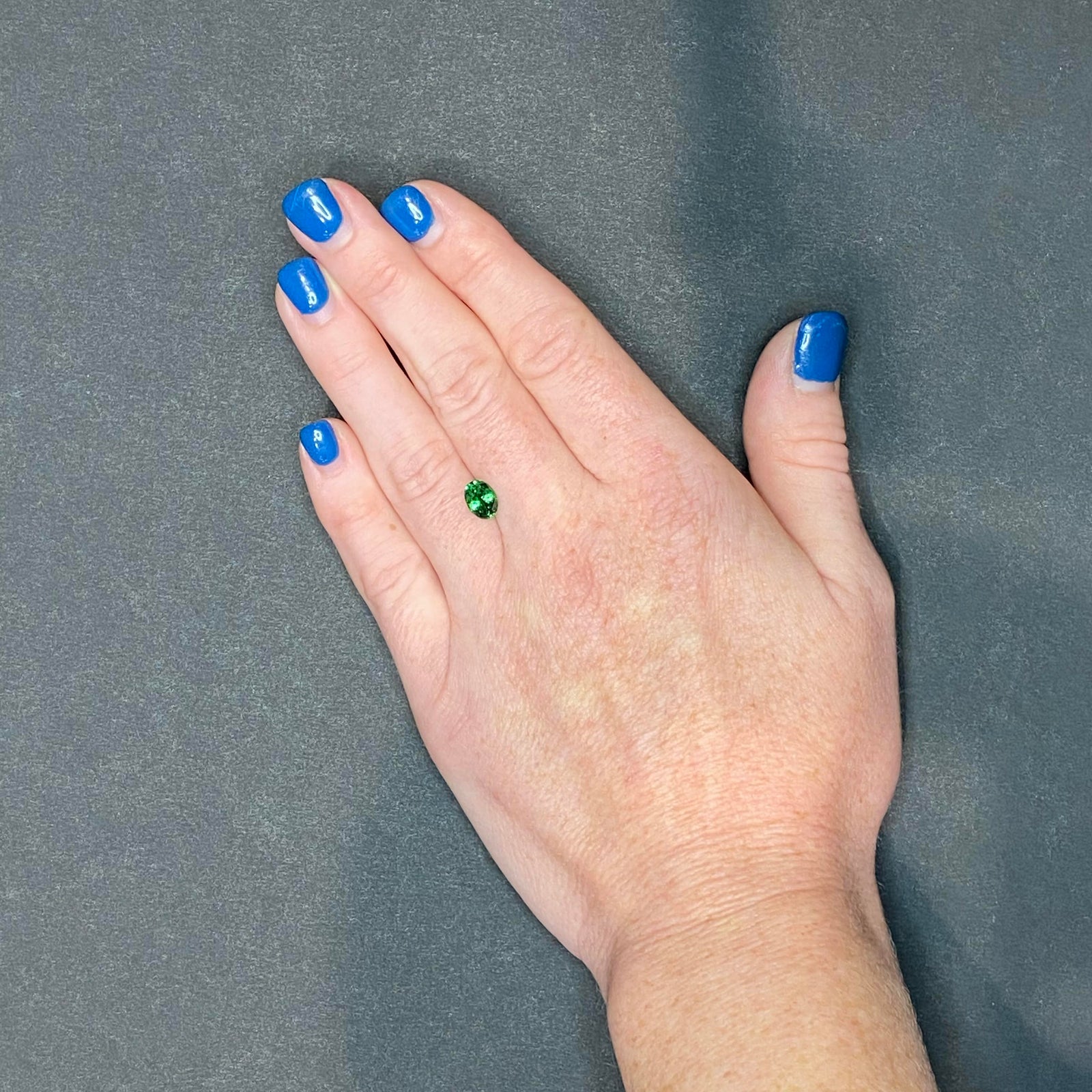 Oval Tsavorite Garnet