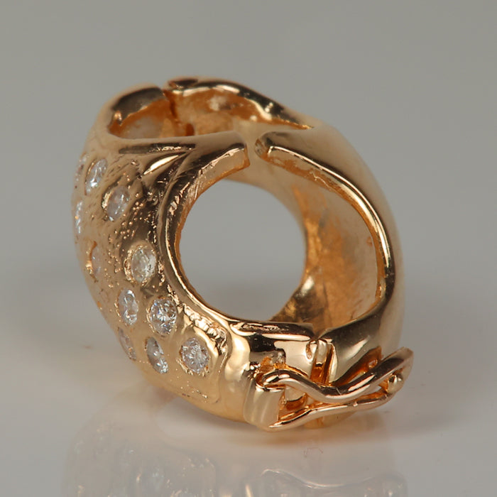 yellow gold pearl shortener 