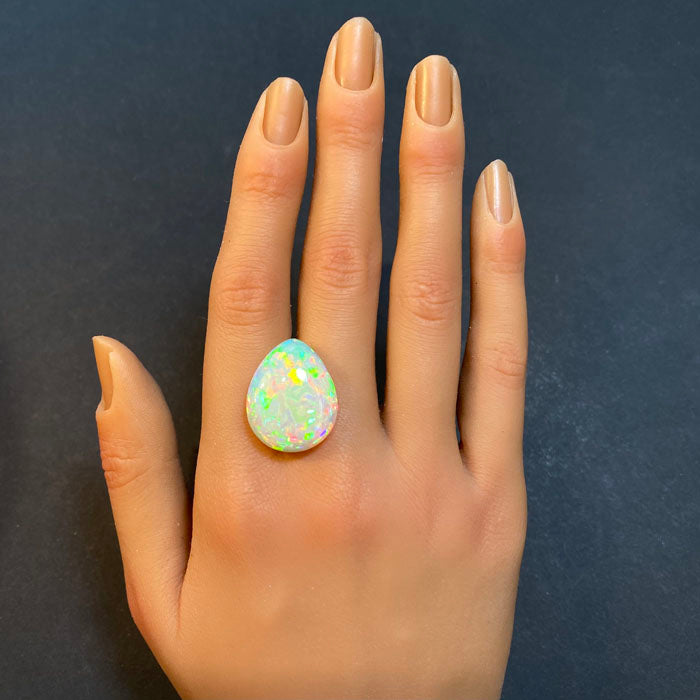 pear opal gem