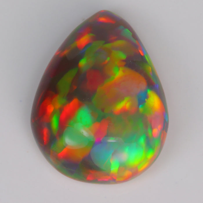 black opal pear shape 