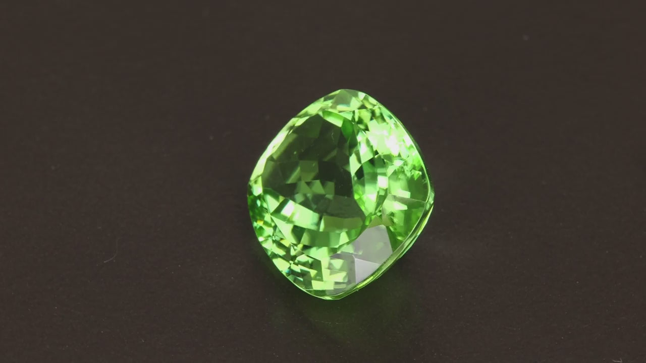 Antique Cushion Peridot 16.63 Carats