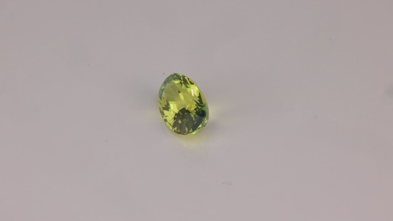 Oval Cut BiColor Sapphire From Madagascar 2.38 Carats