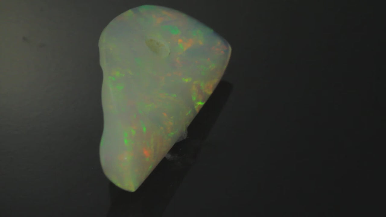 Rainbow Colors Freeform Welo Opal 19.30 Carats