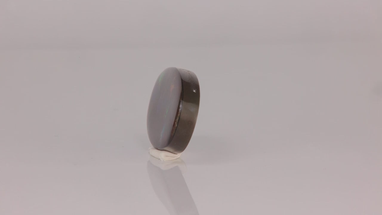 Oval Cabochon Cut Ammolite 13.60 Carats