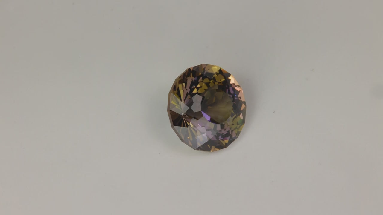 Round Modified Portuguese Cut Tanzanite 8.39 Carats