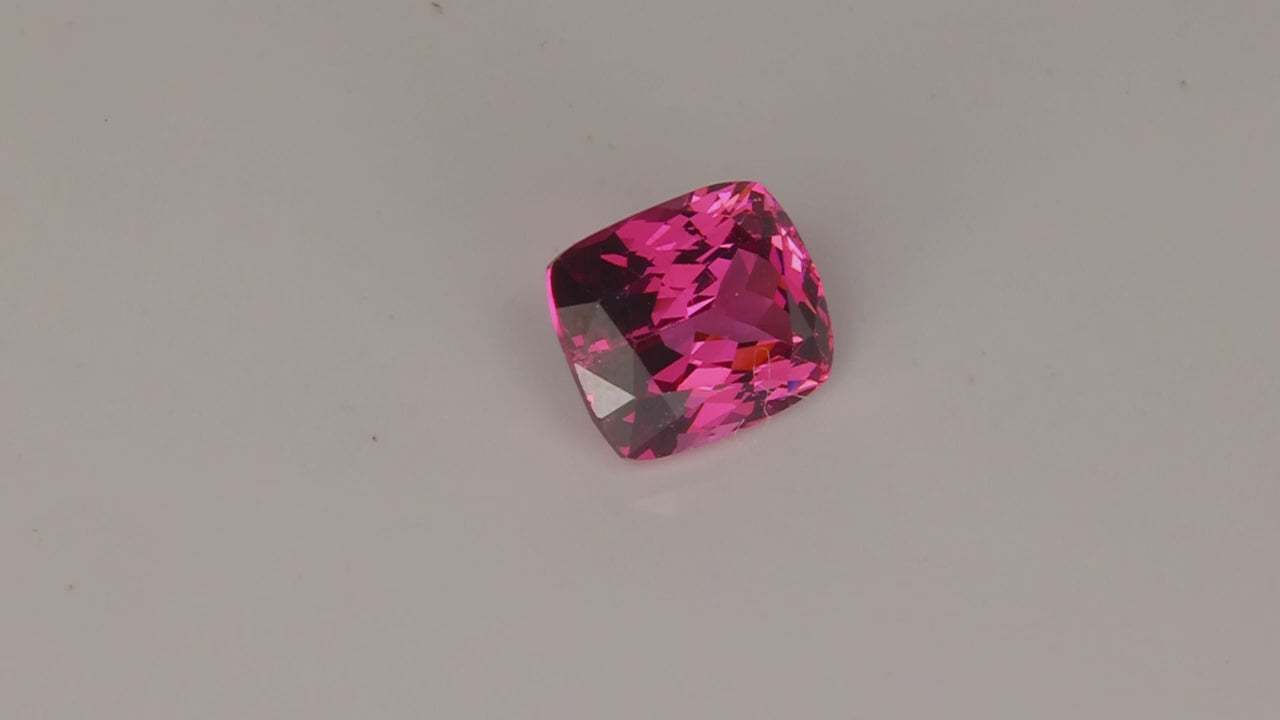 Antique Cushion Cut Garnet 2.08 Carats