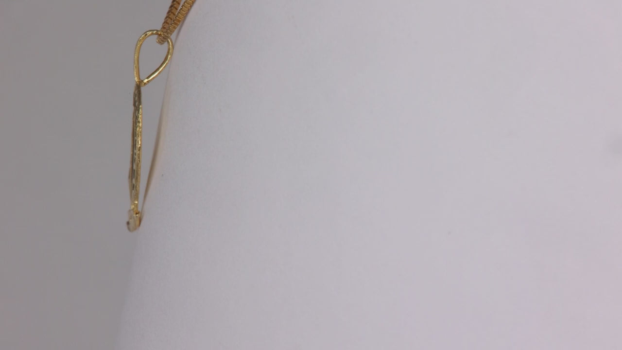 14K Yellow Gold Sailboat Pendant