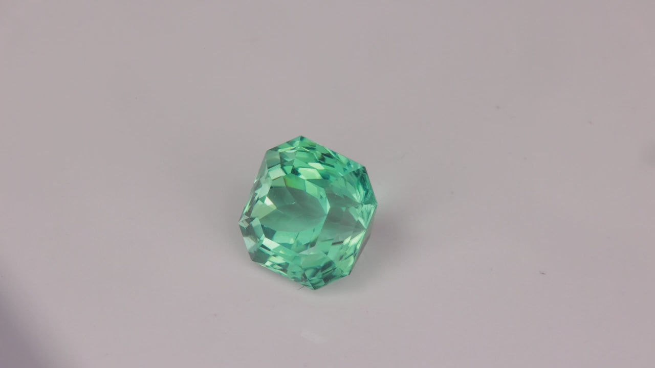 25% OFF w/ Code RARE25 | Square Mixed Portuguese Step Cut Tourmaline 3.45 Carats