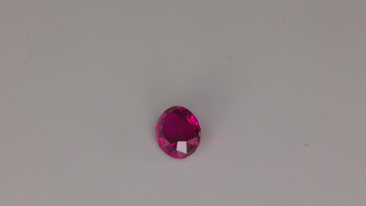 Oval Cut Ruby 1.36 Carats
