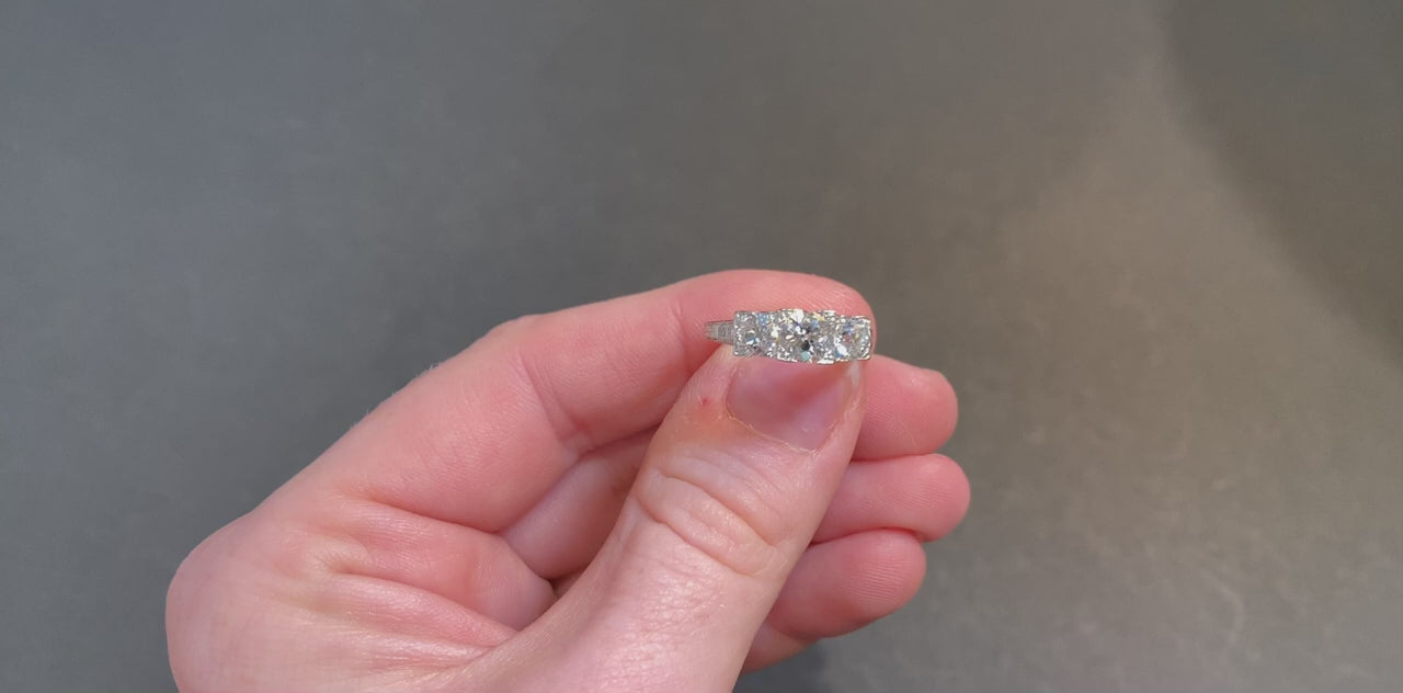 Platinum And Diamond Ring .50 Carat