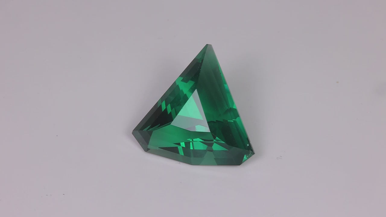 Kite Step Cut Fluorite With Rare Daylight Fluorescence 35.60 Carats