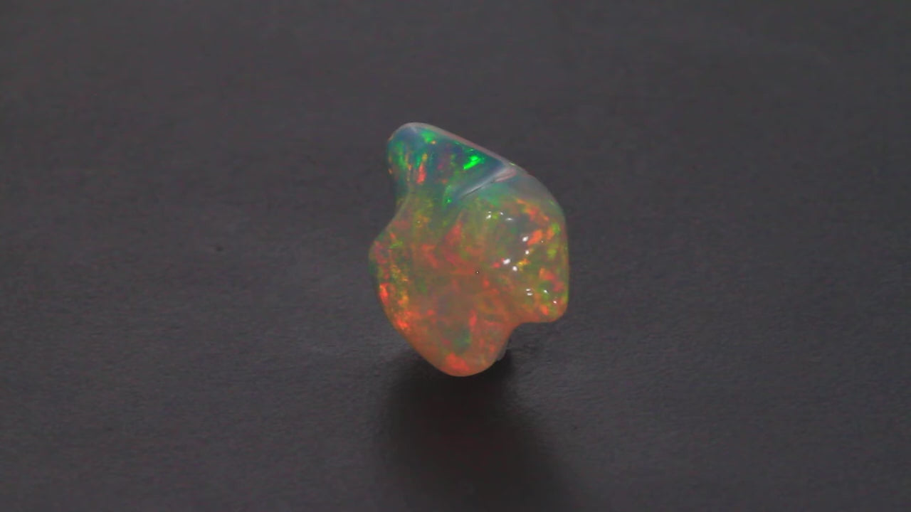 Freeform Carving Opal Gemstone 9.00 Carats