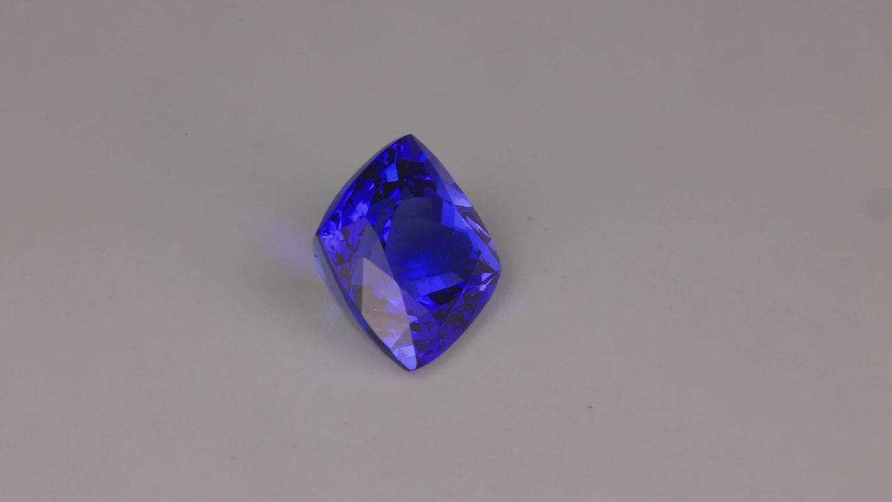 🚨30% OFF w/ Code BLUE30 | Square Cushion Cut Tanzanite 7.81 Carats