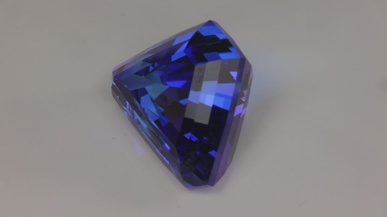 Stepped Shield Cut Tanzanite 45 Carats