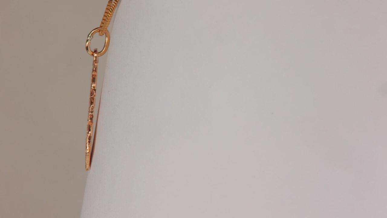 14K Yellow Gold Michigan Pendant/Charm