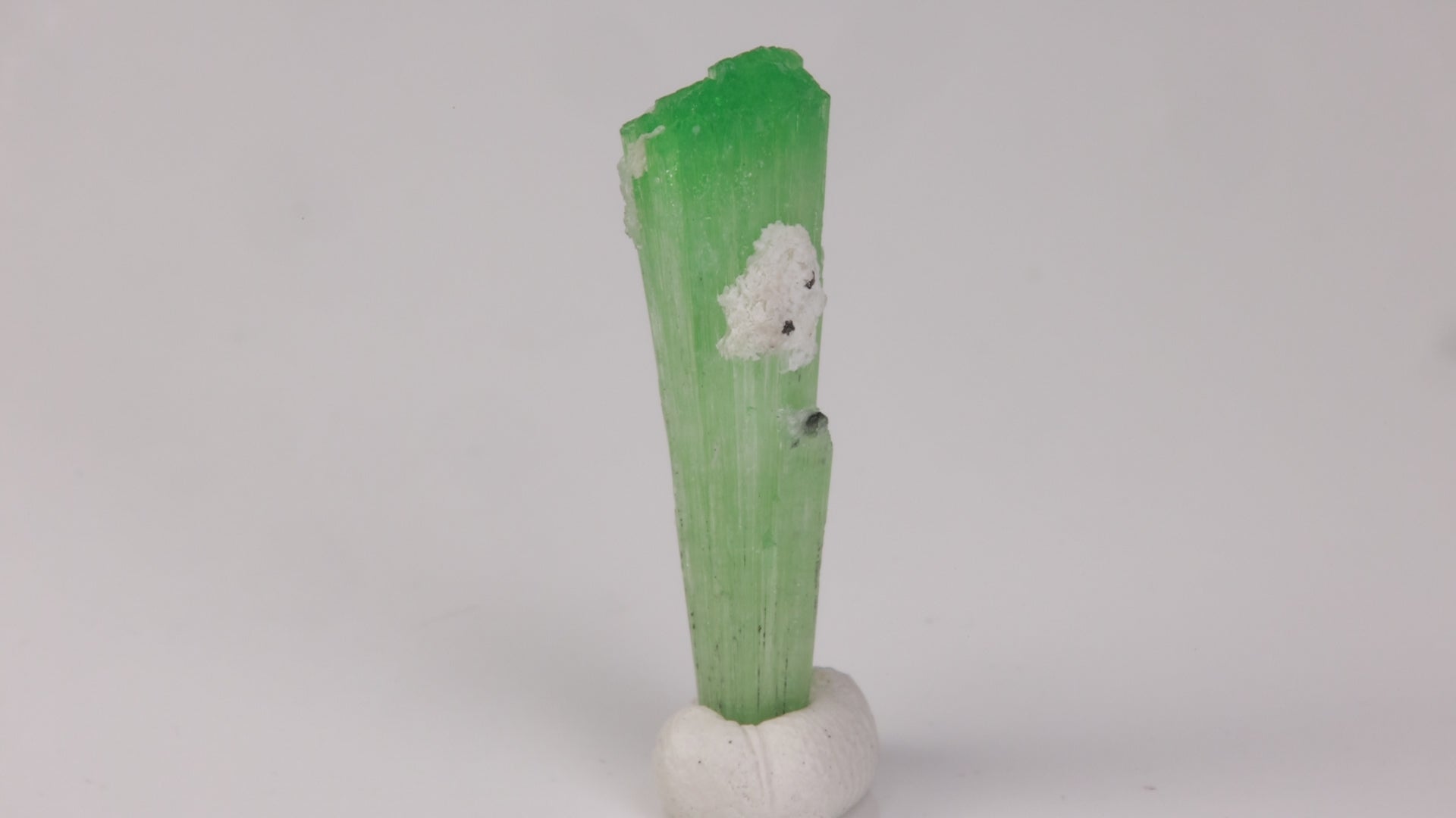 7.38ct Rare Mererani Green Tourmaline Spray Crystal