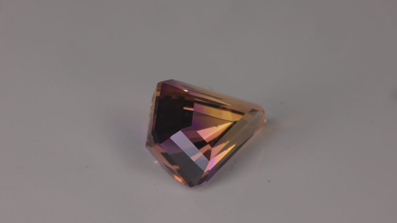 Stepped Kite Ametrine From Bolivia 8.70 Carats