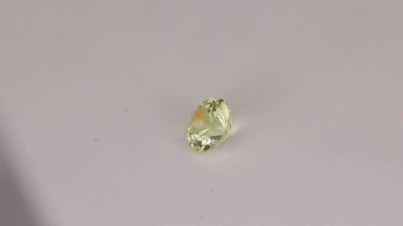 Round Brilliant Cut Natural Montana Sapphire 1.07 Carats