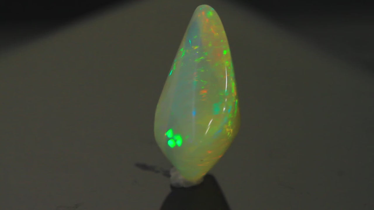 Vivid Colors Freeform Cabochon Welo Opal Gemstone 24.33 Carats