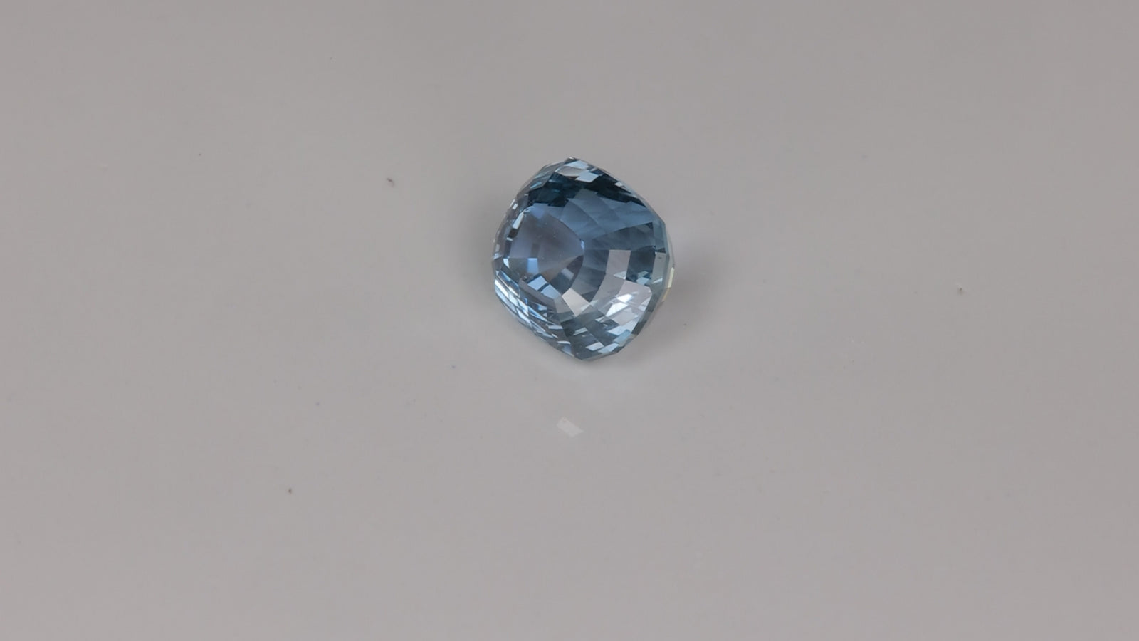 Stepped Antique Cushion Cut Montana Sapphire 2.34 Carats