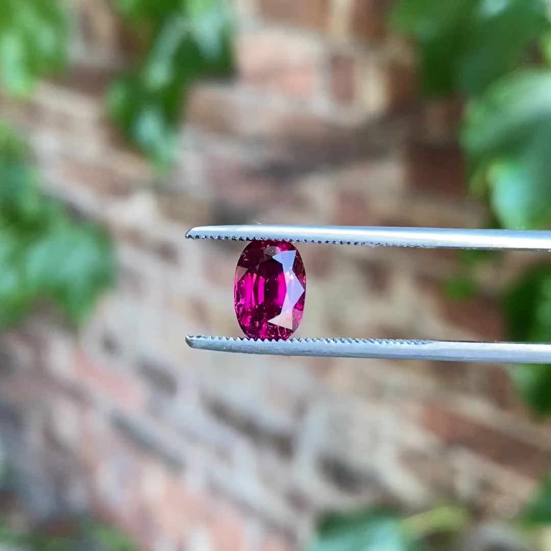 Oval Cut Rubellite Tourmaline 2.27cts