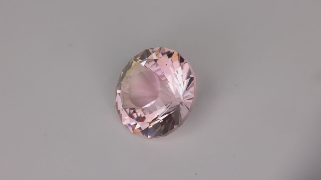Round Brilliant Cut Tourmaline From Mozambique 5.86 Carats