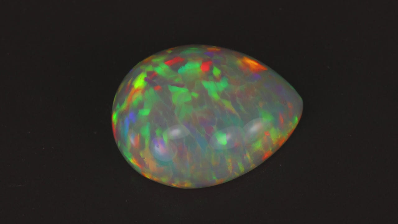 Pear Shape Cabochon Cut Opal 26.54 Carats