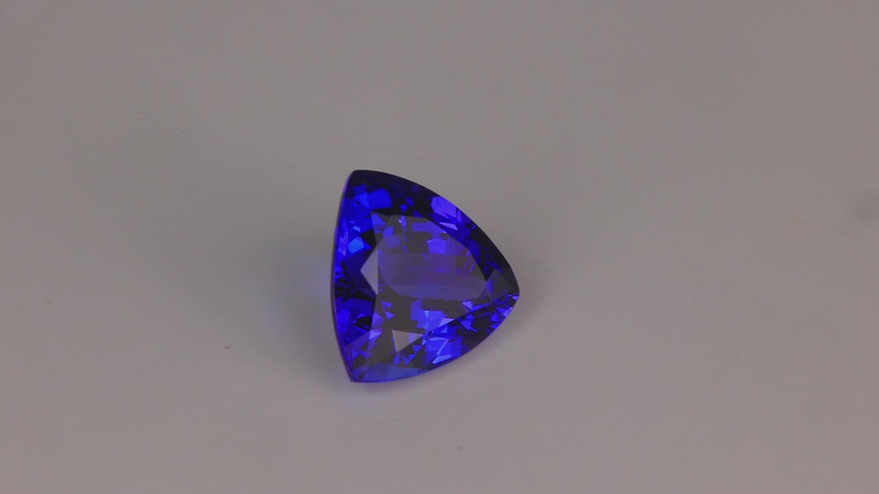 🚨30% OFF w/ Code BLUE30 | Trilliant Cut Tanzanite 6.95 Carats (Royal Blue)