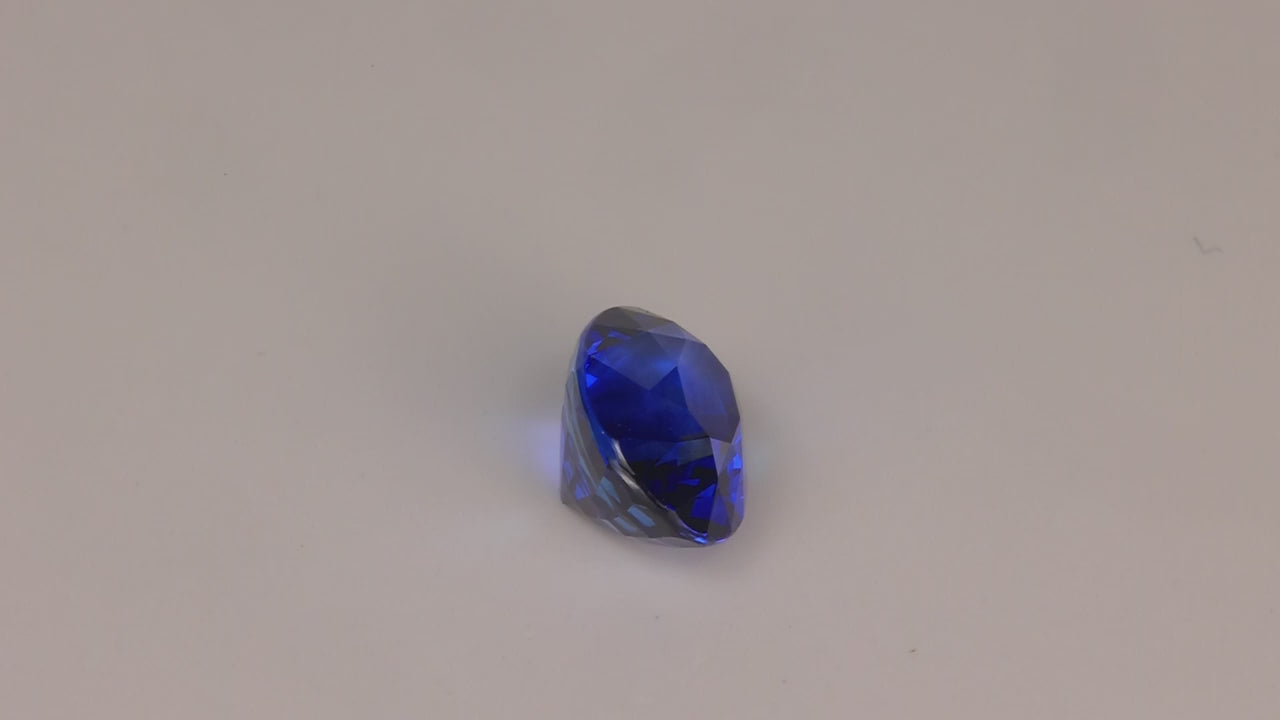 Oval Cut Royal Blue Ceylon Sapphire 3.68 Carats