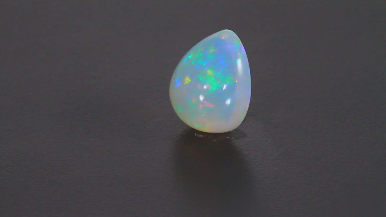 Intense Color Pear Shape Cabochon 8.80 Carats
