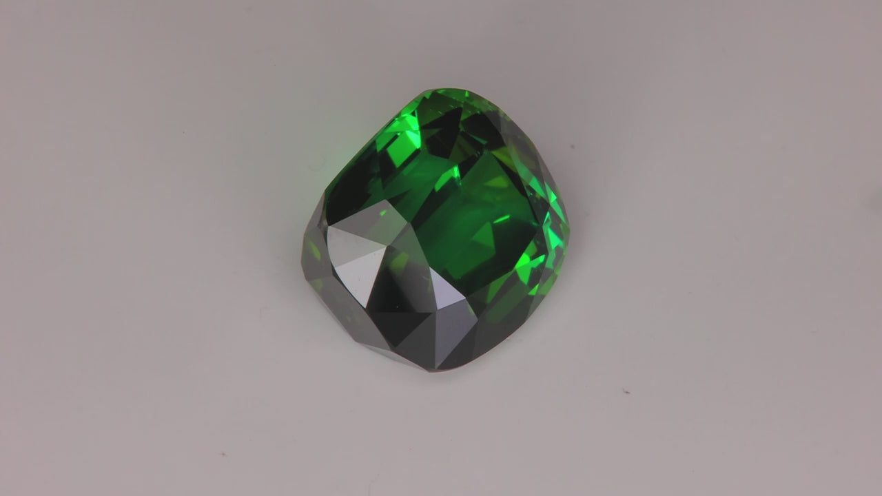 Square Cushion Cut Tourmaline 12.07 Carats
