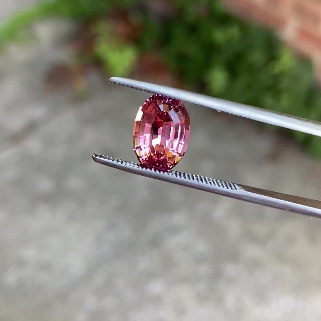 Oval Cut Malaia Garnet From Tanzania 5.19 Carats