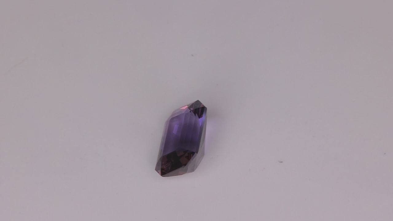 Mixed Brilliant Style Emerald Cut Natural Tanzanite 1.40 Carats