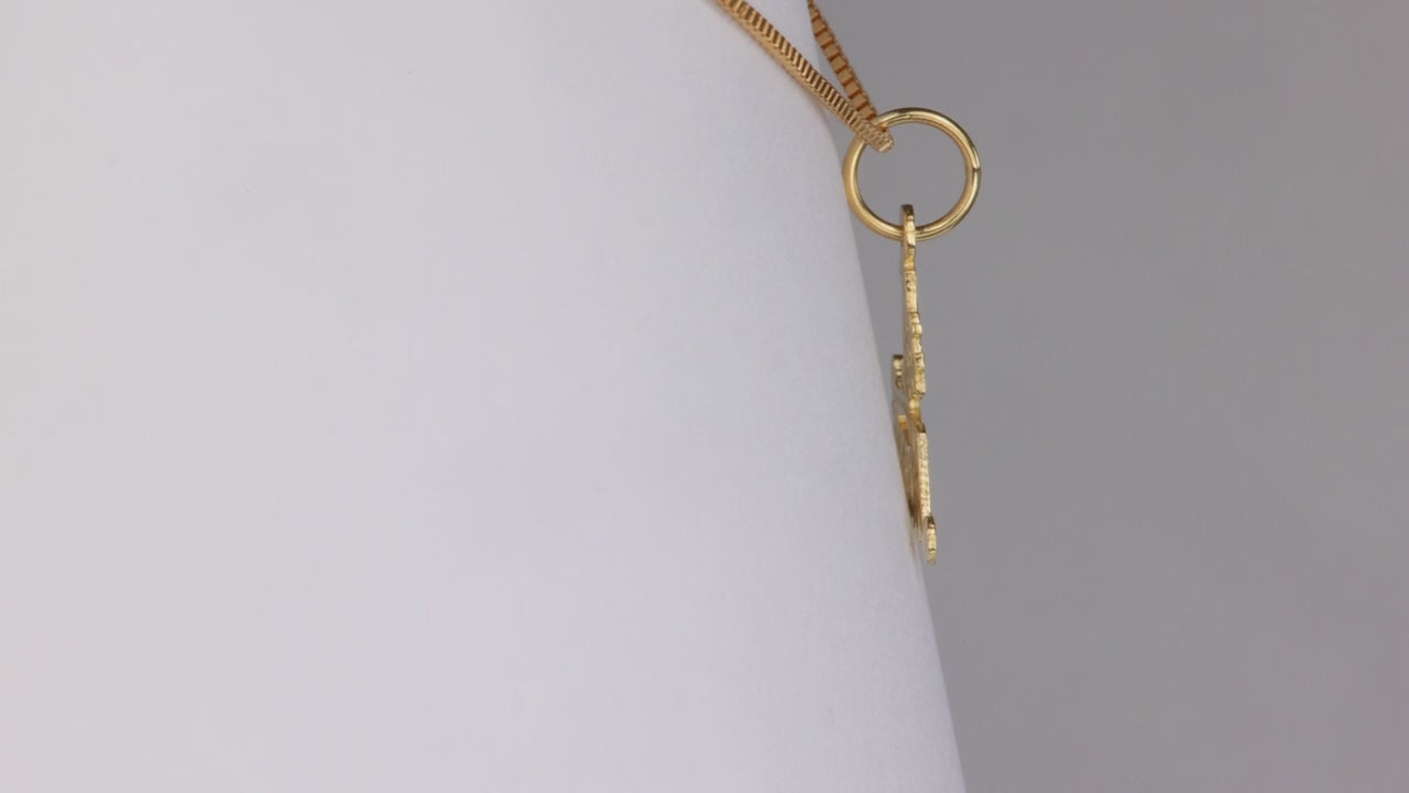 14K Yellow Gold #1 Nana Pendant/Charm