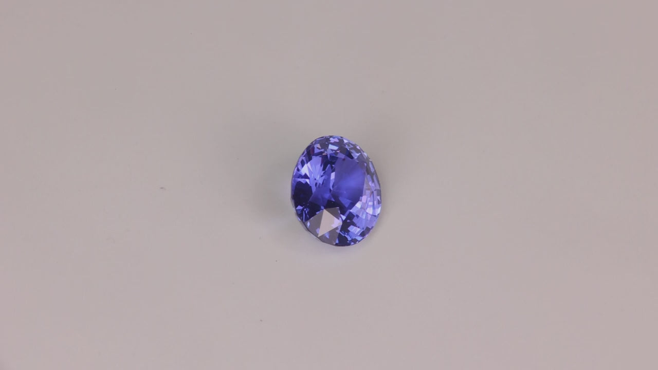 Oval Cut Natural Sapphire 3.41 Carats