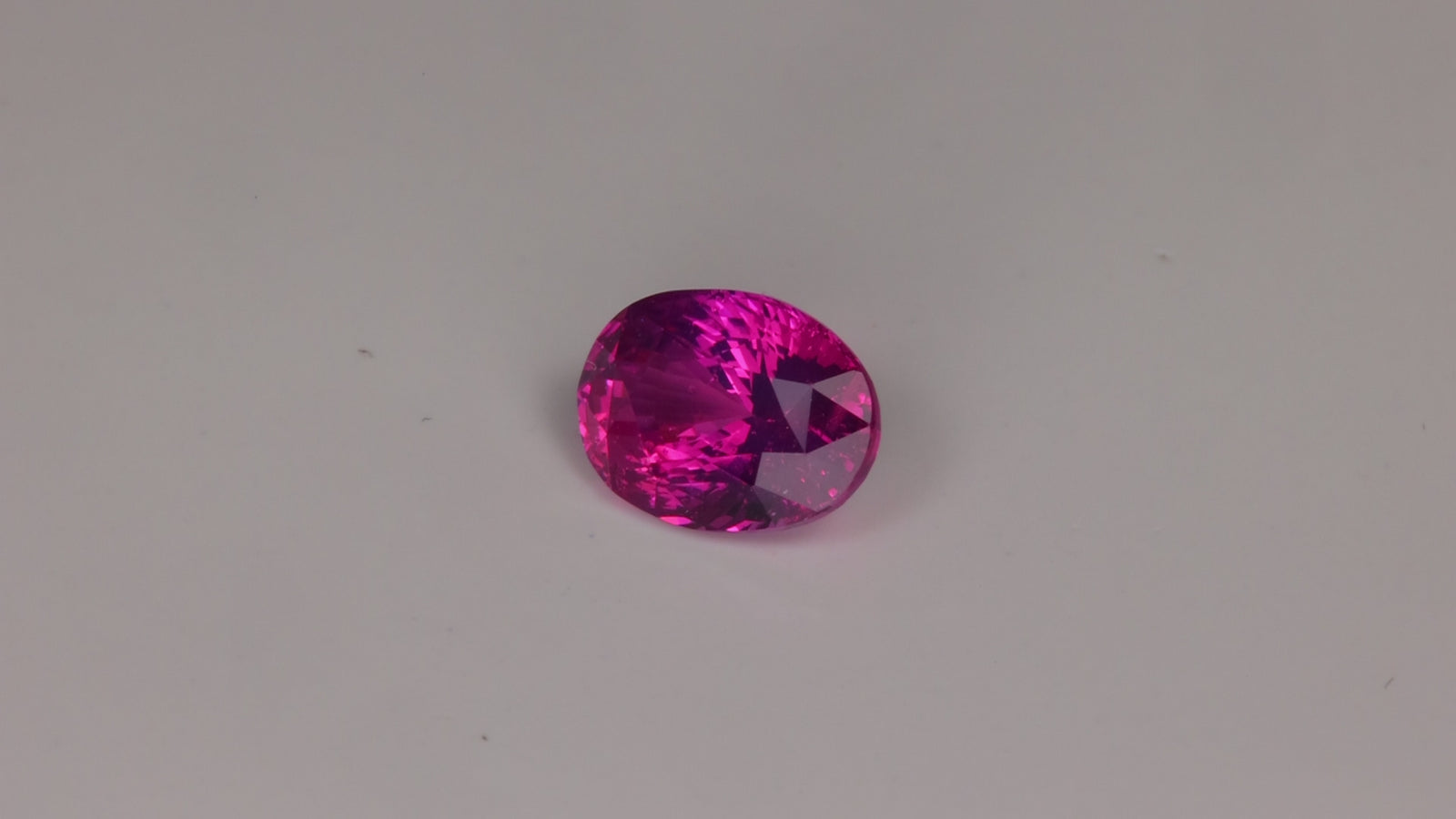 Oval Cut Pink Sapphire 2.01 Carats NATURAL UNHEATED COLOR G.I.A. Graded