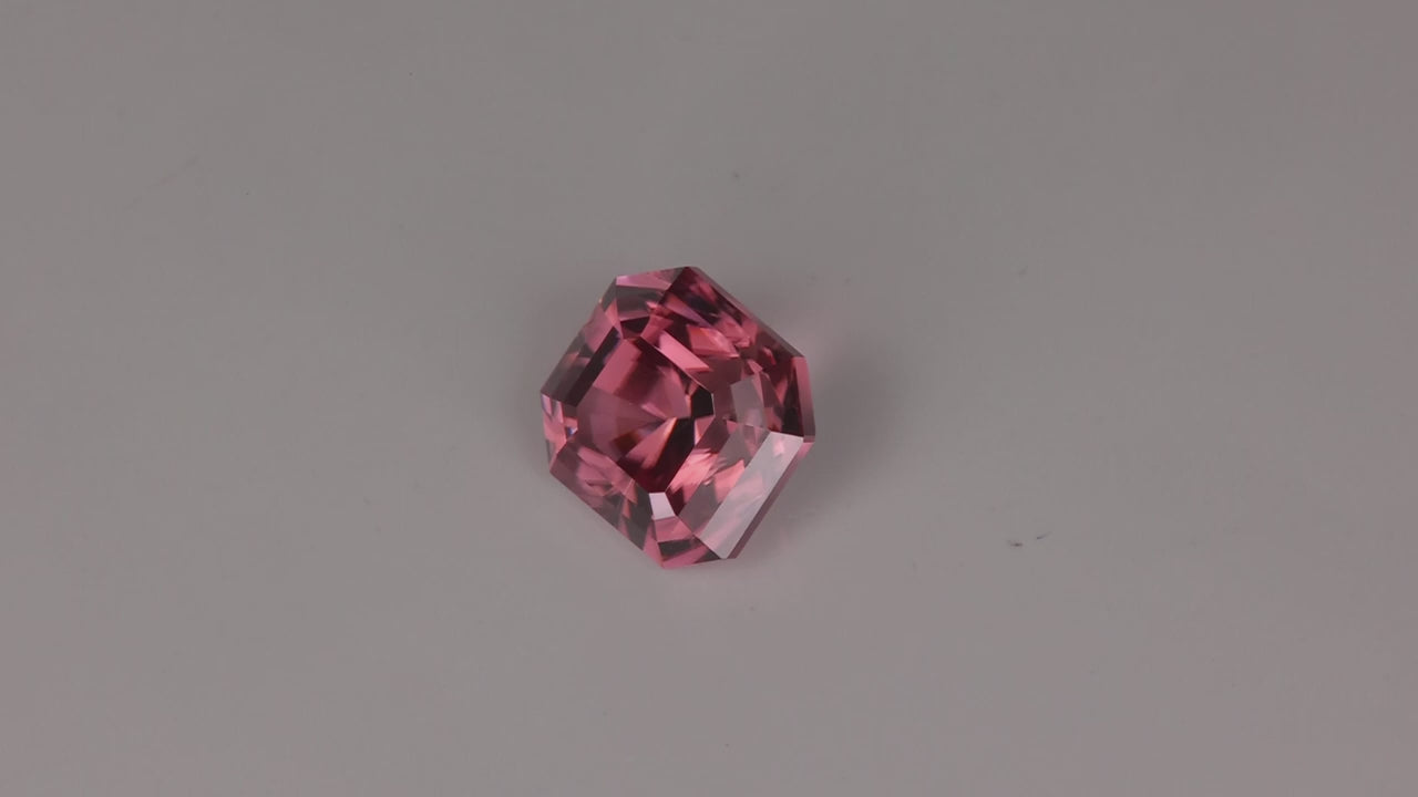 Barion Square Brilliant Zircon 4.19 Carats