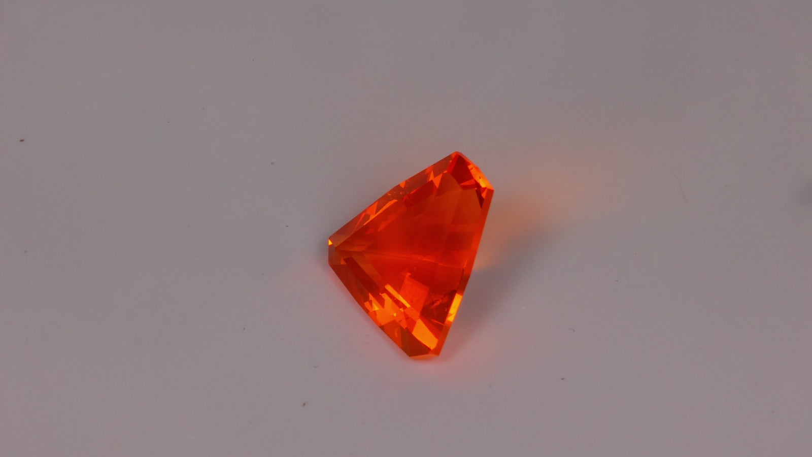 Step Tri-Angle Fire Opal 2.96 Carats