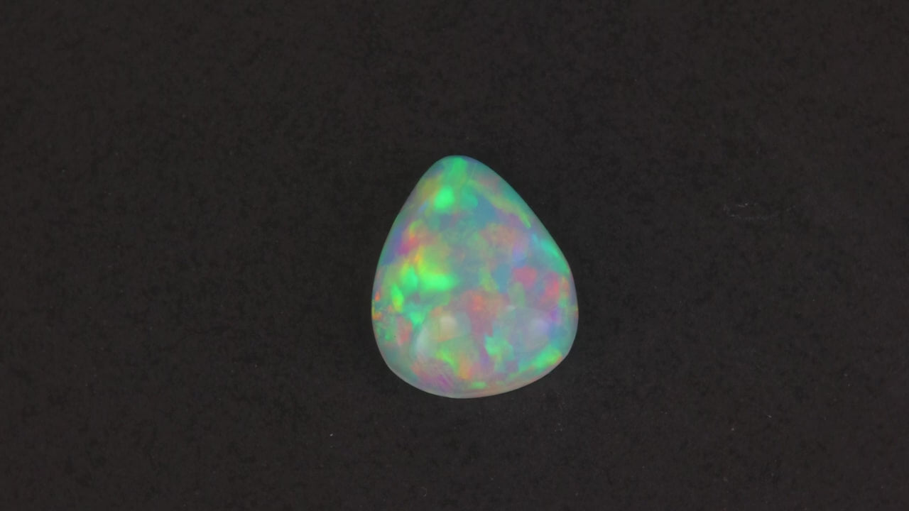 Pear Shape Cabochon Cut Ethiopian Opal 6.50cts