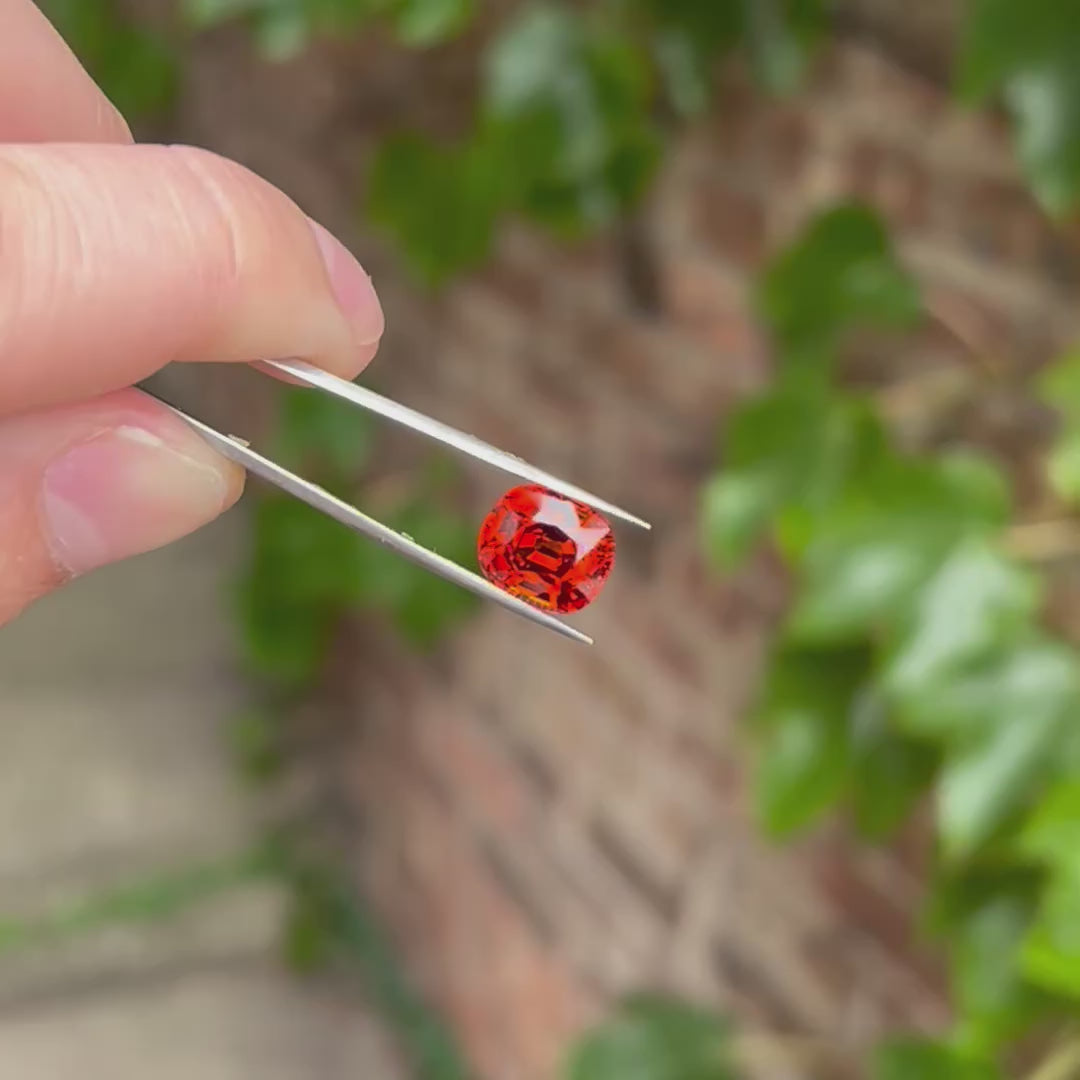 Oval Spessartite Garnet From Nigeria 6.42 Carats