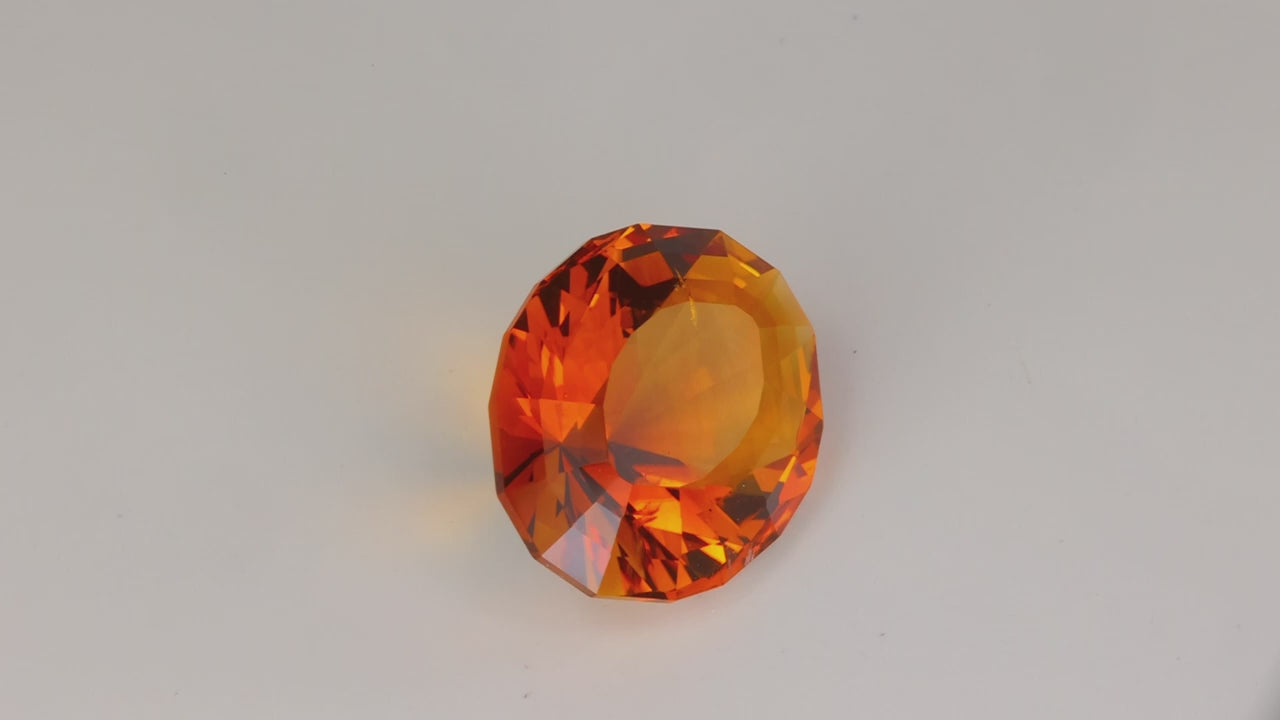 Barion Oval Cut Citrine From Uruguay 14.16 Carats