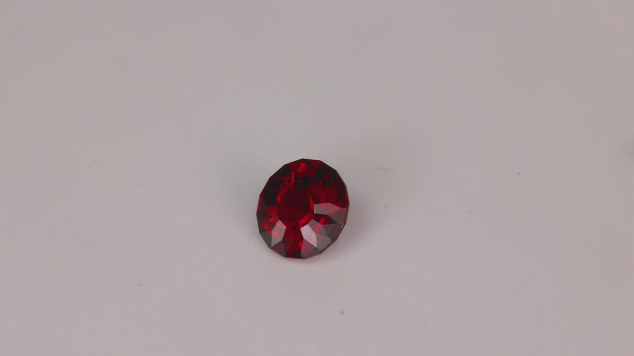 Round Brilliant Chrome Pyrope Garnet .96cts
